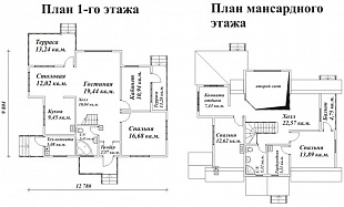 План дома из СИП панелей фото 1