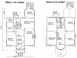 План дома из СИП панелей фото 1