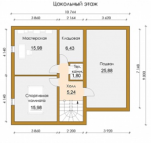 План дома из СИП панелей фото 3