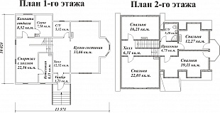 План дома из СИП панелей фото 1